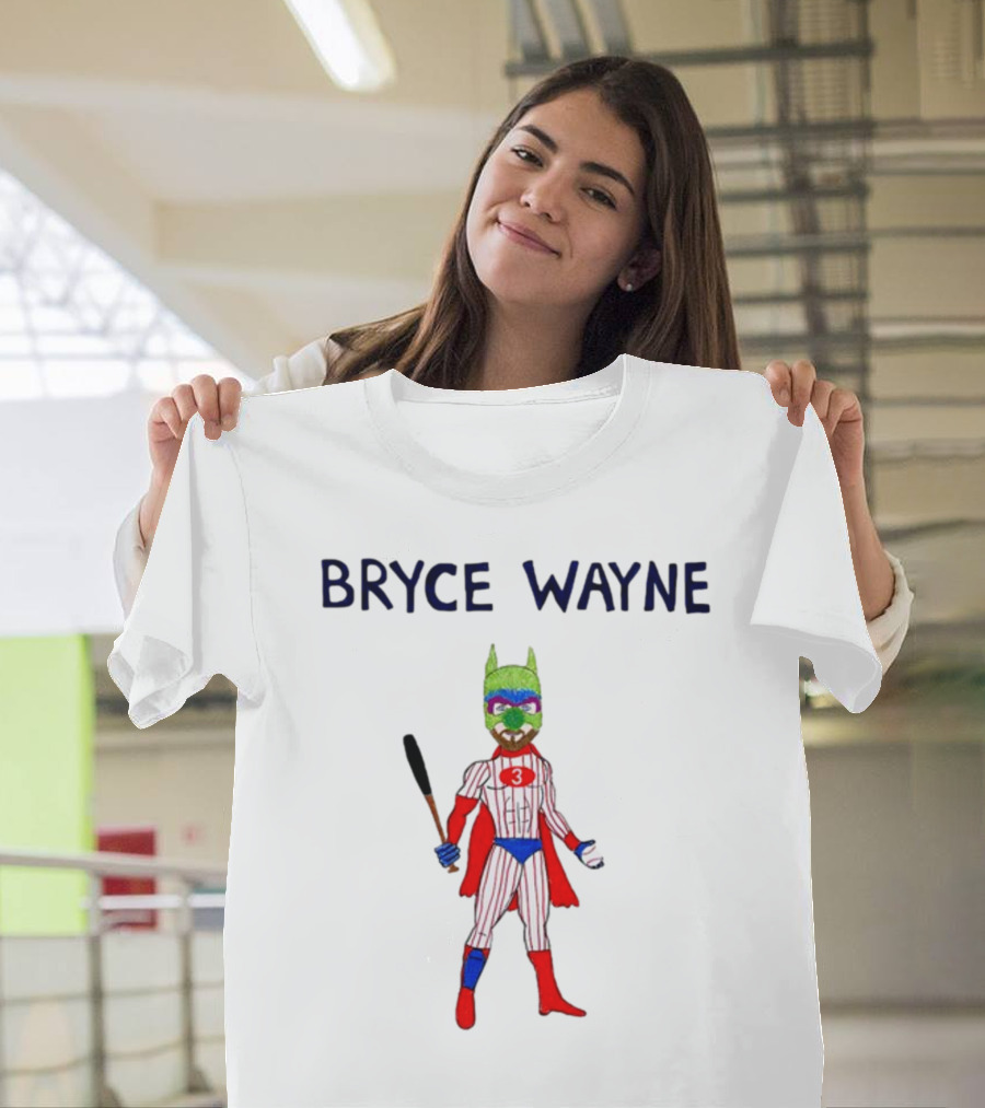 Bryce Wayne Superhero Baseball Player Costume T-Shirt