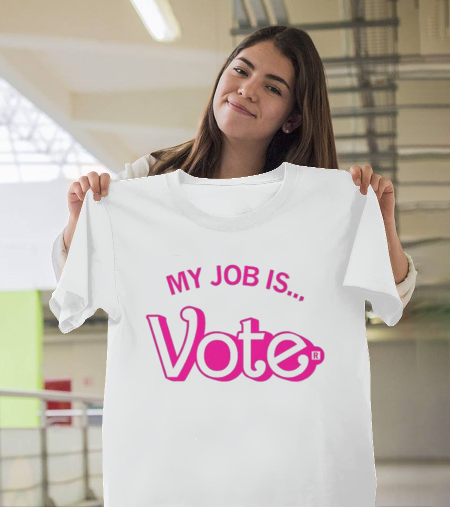 Raygun My Job Is Vote T-Shirt