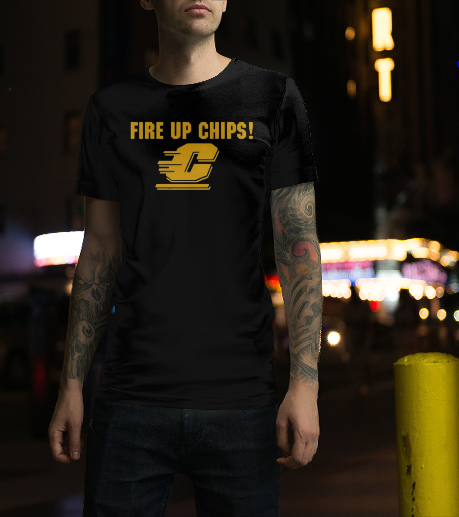 Fire Up Chips Central Michigan University T-Shirt