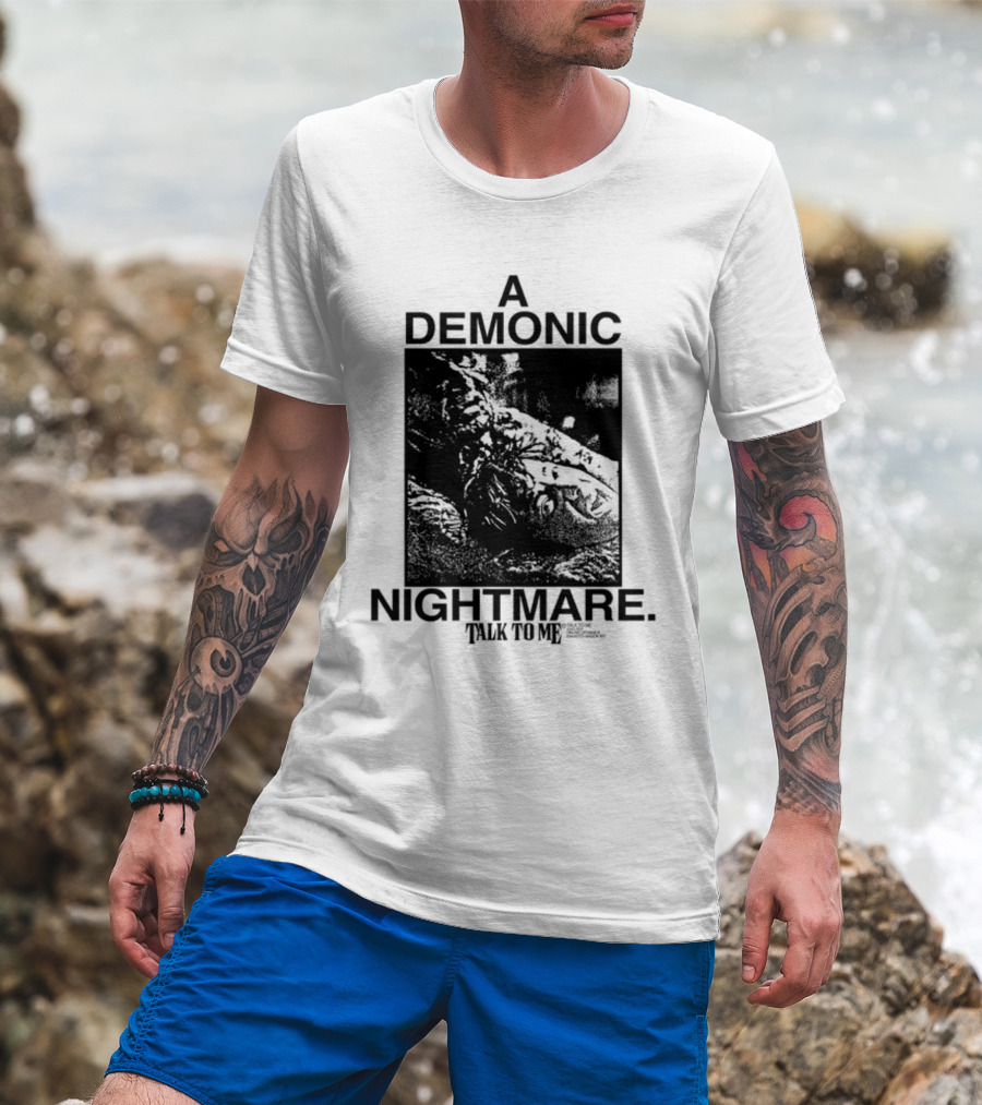 Online Ceramics A Demonic Nightmare Talk To Me Collaboration T-Shirt