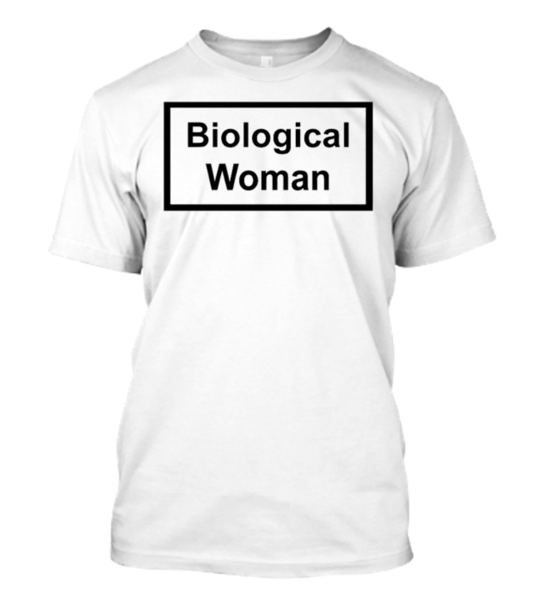 Biological Woman Text Box T-Shirt