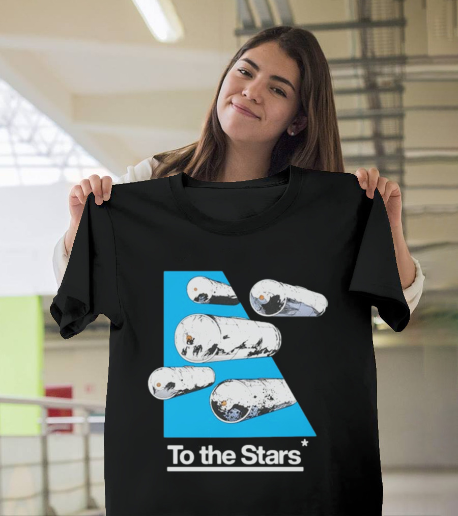 To the Stars Tic Tac Comic By Thomas Tenney T-Shirt