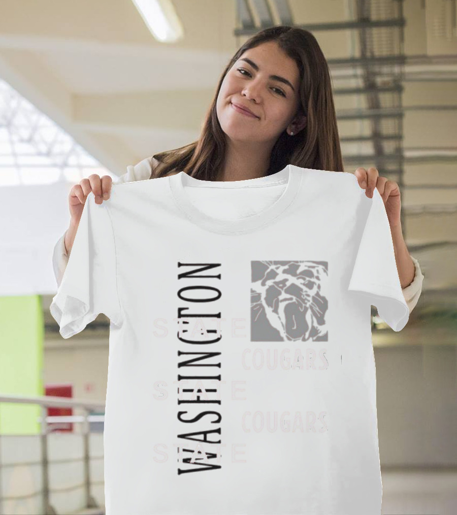 Washington State Cougars State Cougars State T-Shirt