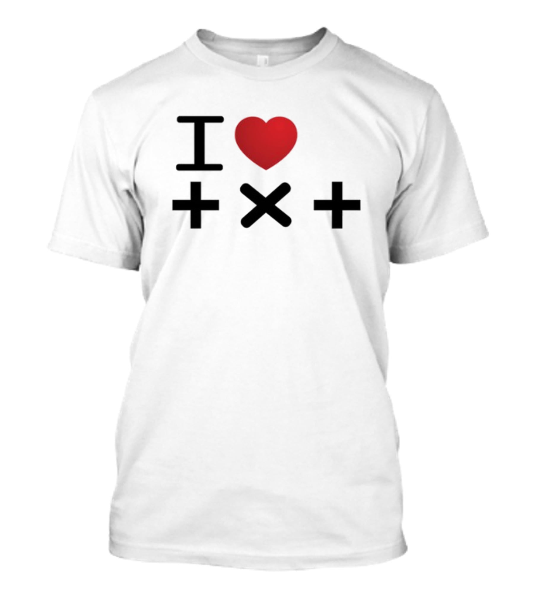 I Love Plus X Plus T-Shirt