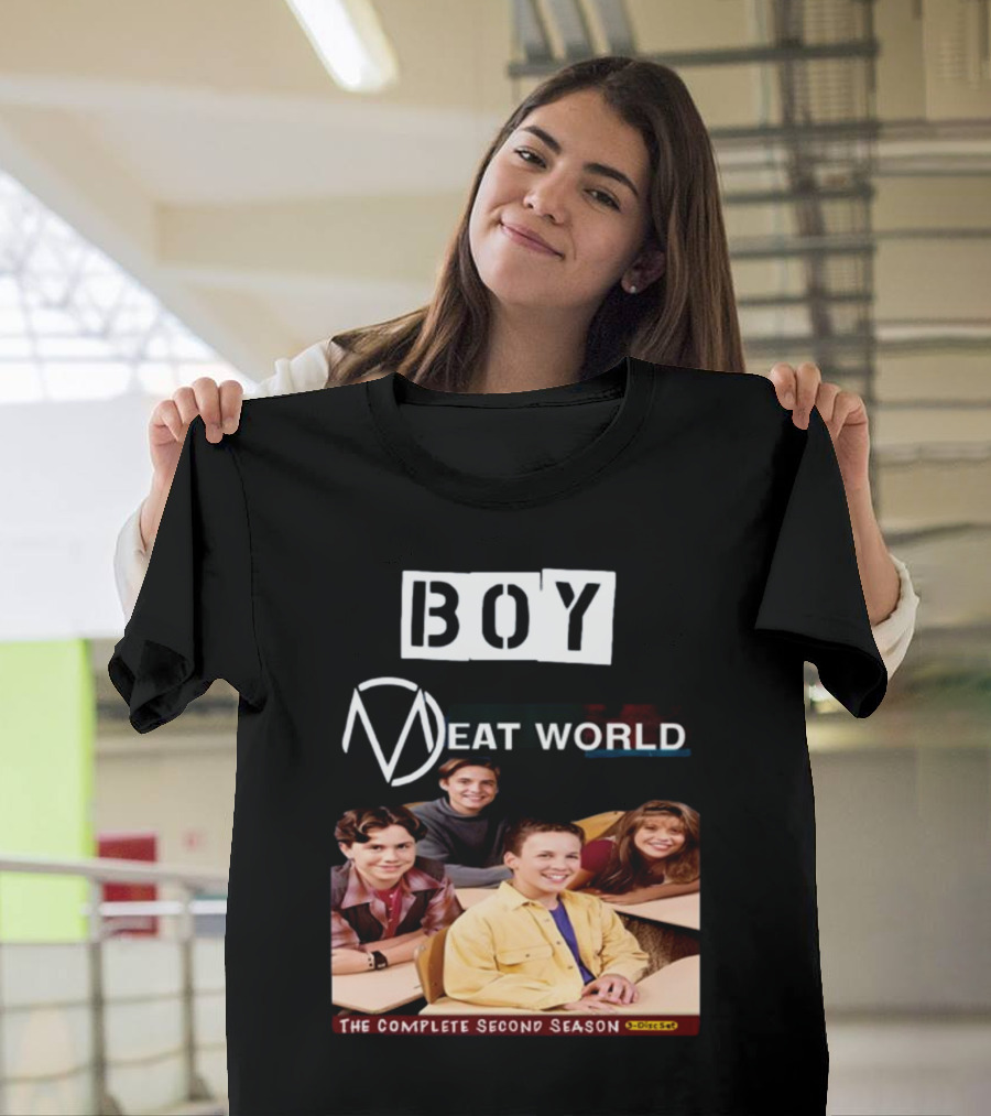 Boy Meat World The Complete Second Season DVD Cast Classroom T-Shirt