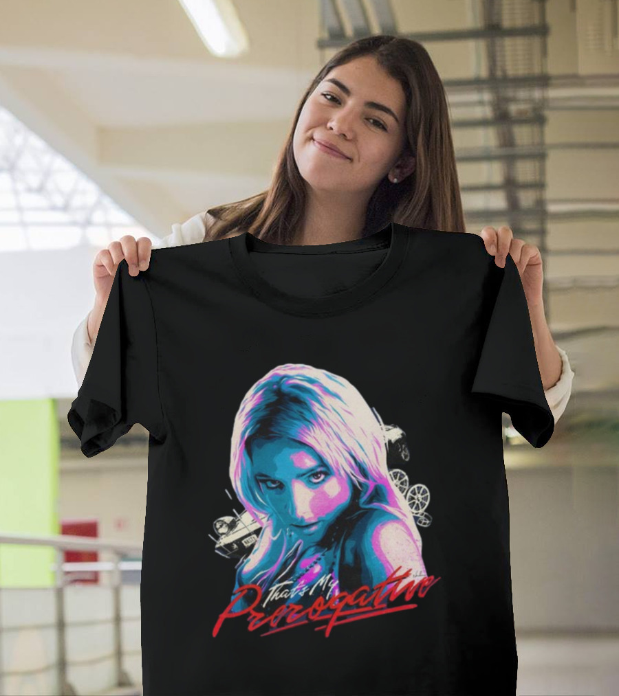 Nordacious Britney Spears That's My Prerogative Retro Car Aesthetic T-Shirt