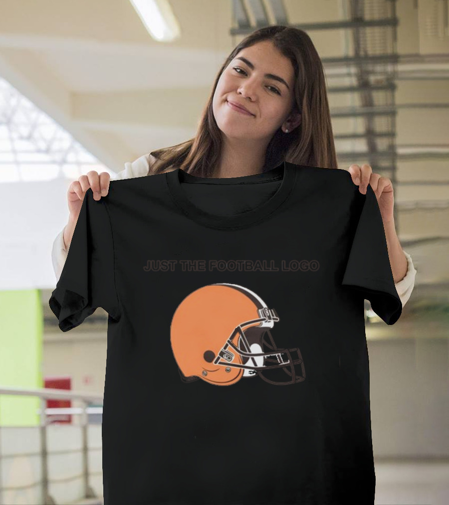 Cleveland Just The Football Helmet T-Shirt