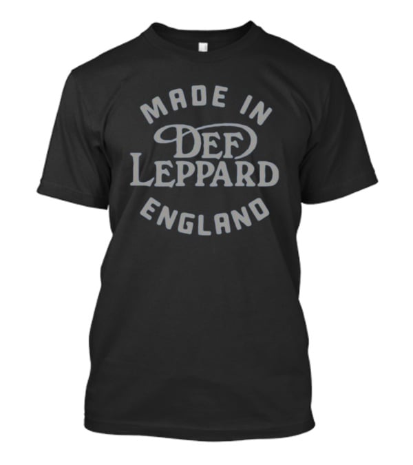 Made In England Def Leppard T-Shirt