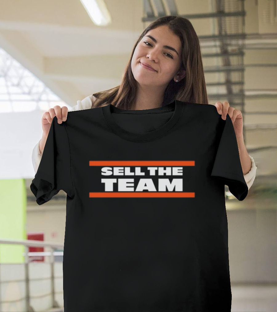 Big Cat Sell The Team Chi Sports Commentary Fan T-Shirt