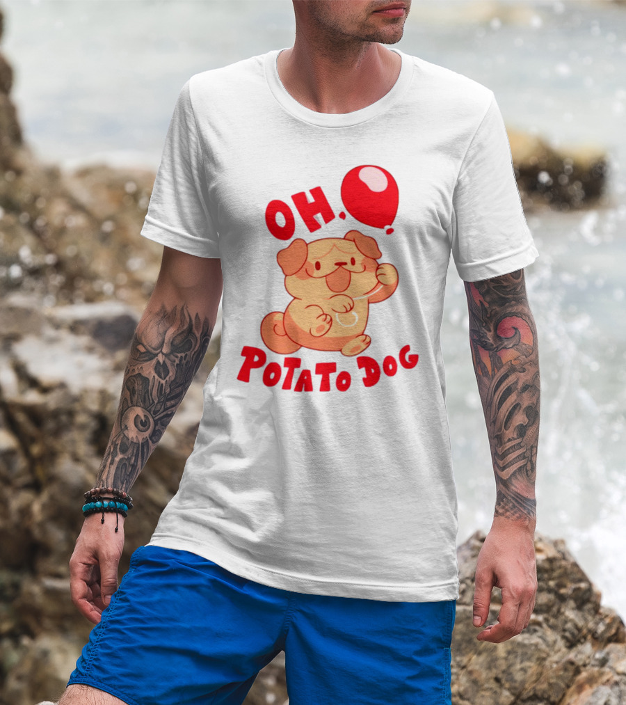 Bandwear Parry Gripp Oh Potato Dog With Balloon T-Shirt
