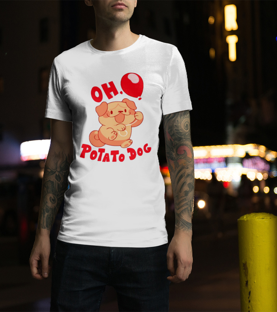 Bandwear Parry Gripp Oh Potato Dog With Balloon T-Shirt
