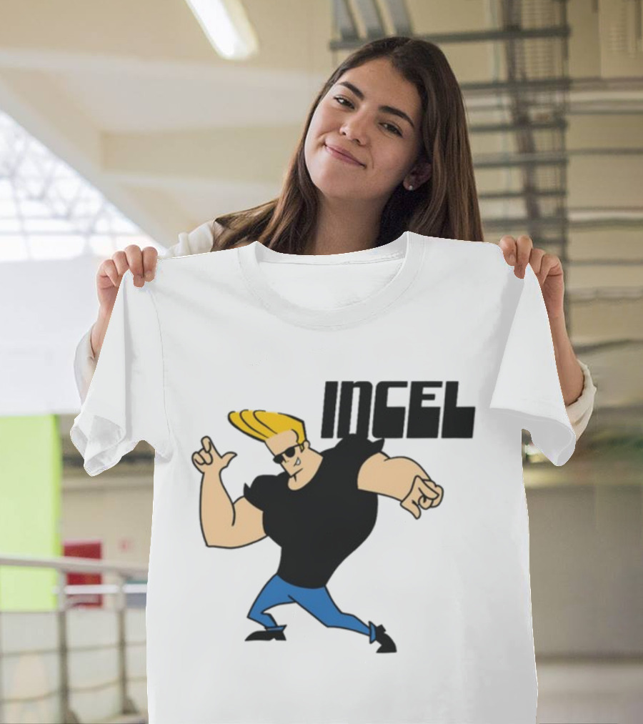 Incel Character With Blond Hair And Sunglasses T-Shirt