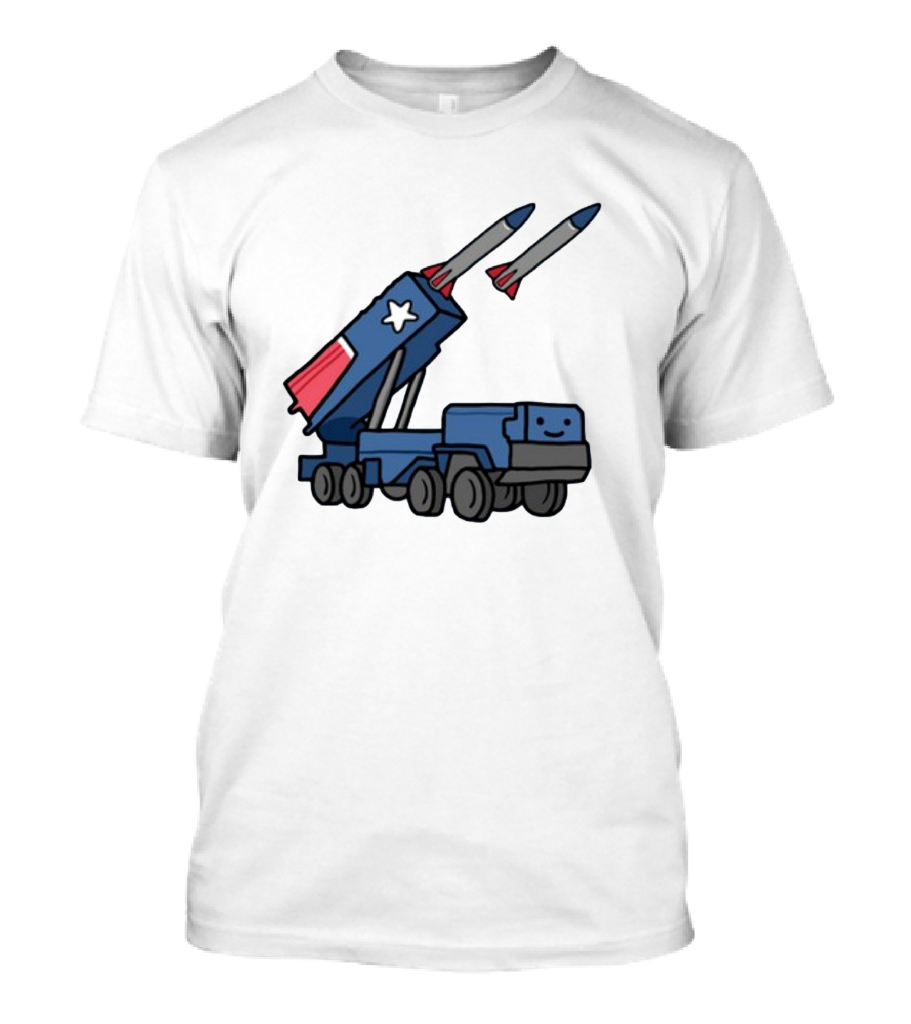 New England Patriots Missile Launcher Truck T-Shirt