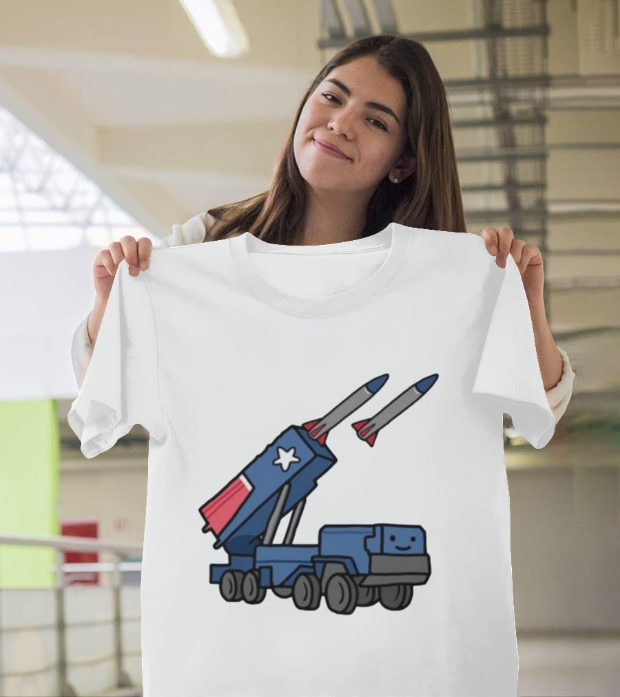 New England Patriots Missile Launcher Truck T-Shirt