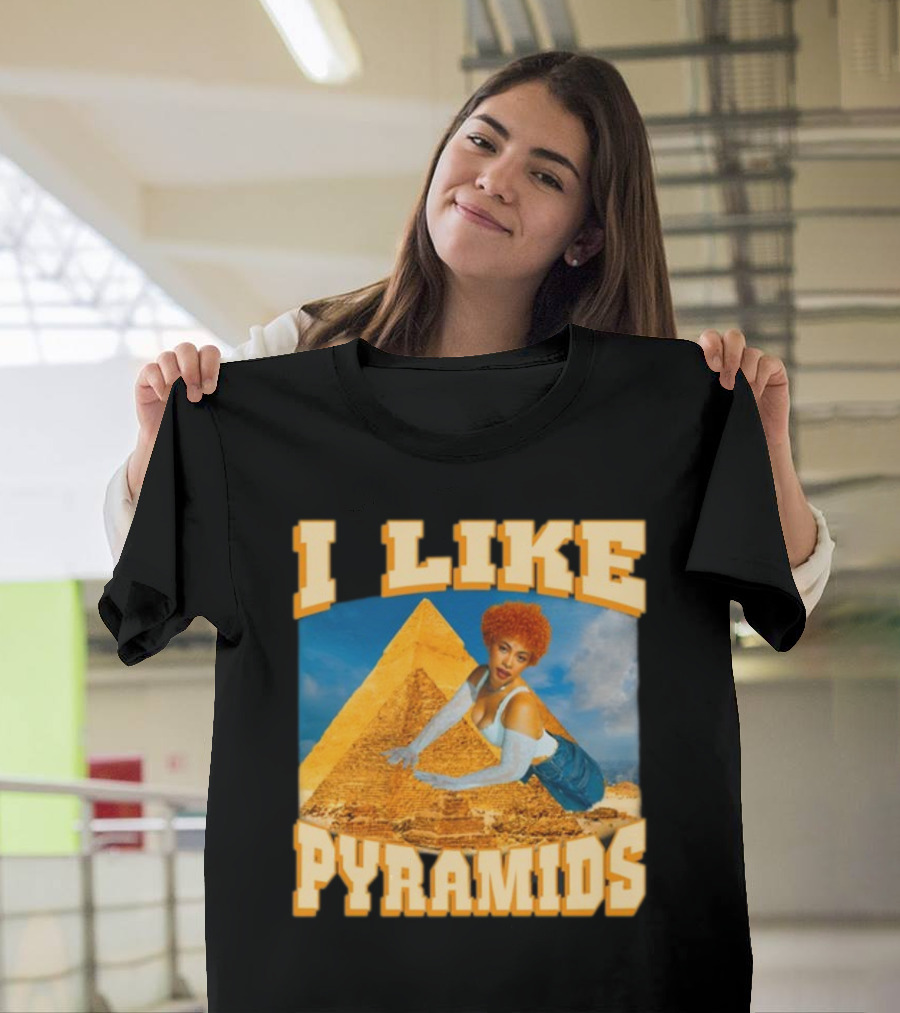 Ice Spice I Like Pyramids 90s Style Cleopatra Nostalgia T-Shirt