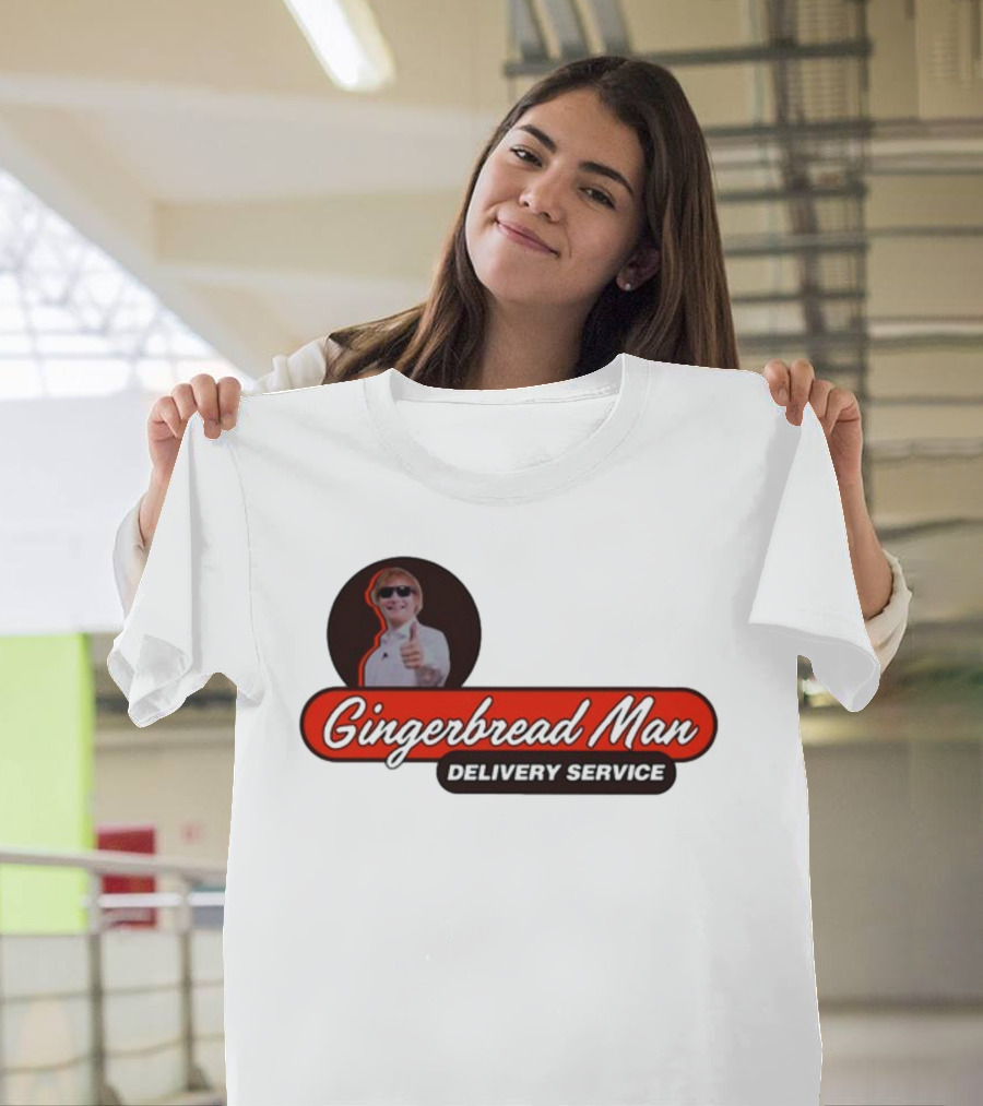 Gingerbread Man Delivery Service Iconic T-Shirt