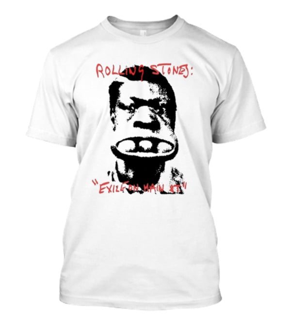 Rolling Stones Exile On Main St Sketch Face T-Shirt