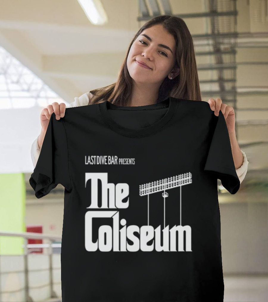 Last Dive Bar Presents The Coliseum Stadium Lights T-Shirt