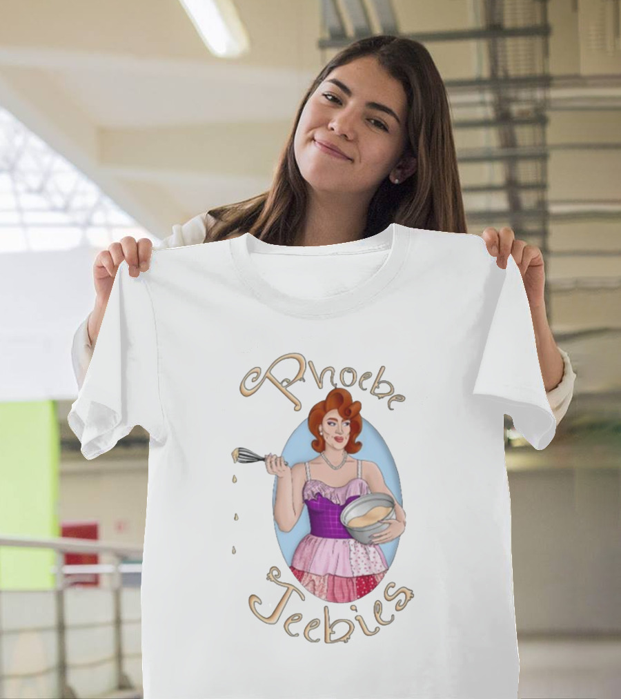 Phoebe Jeebies Baking Whisk Vintage Pin-Up T-Shirt