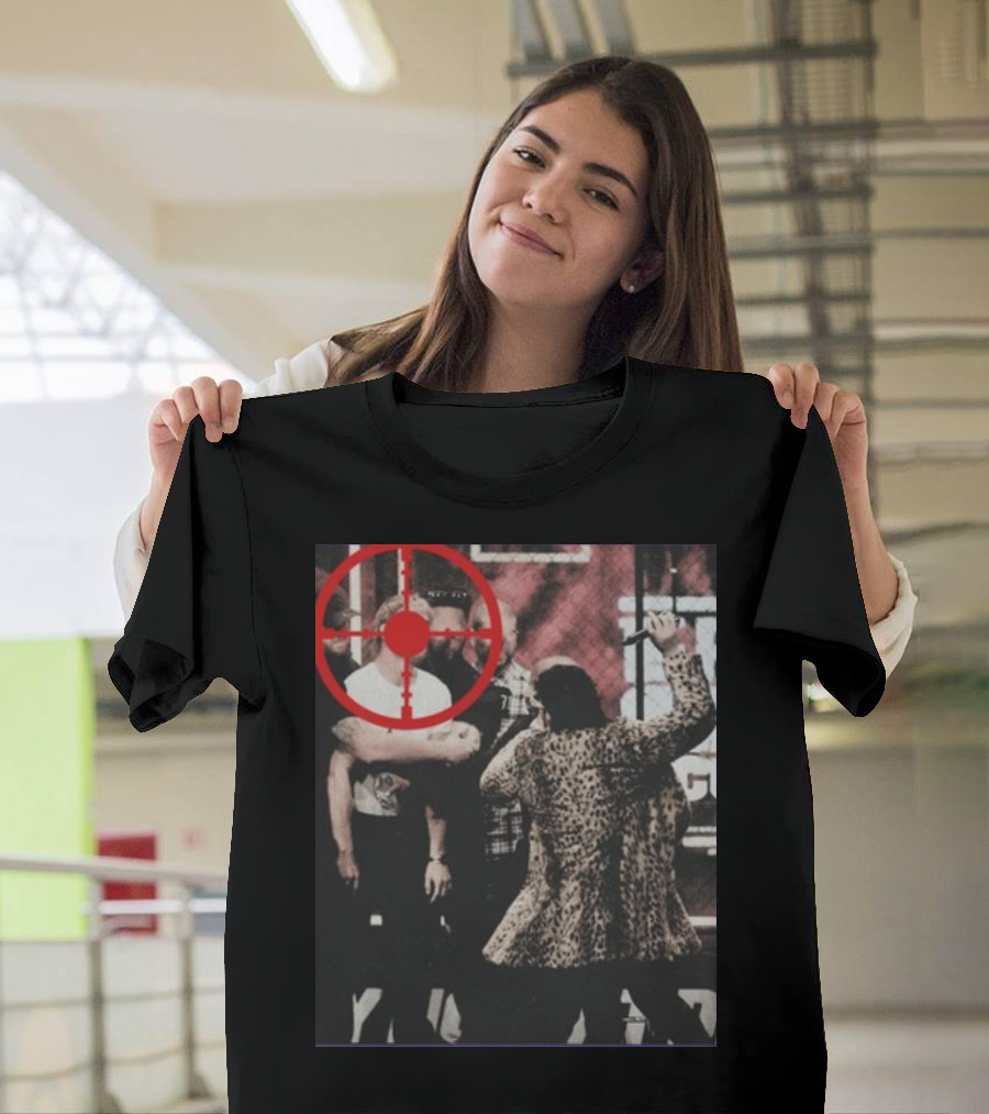 Limited Dillon Danis X Full Violence Bullseye Red Target Man Confrontation T-Shirt