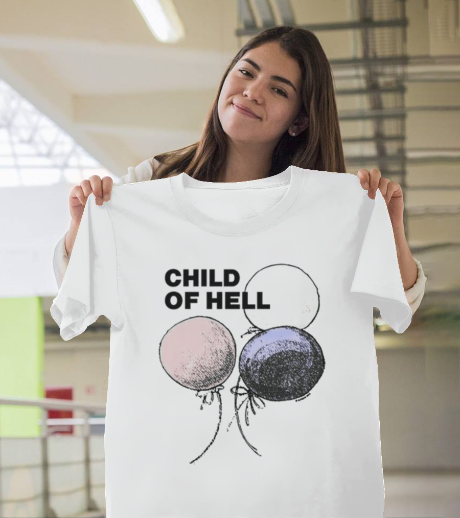 Child Of Hell Floating Balloons Dark T-Shirt