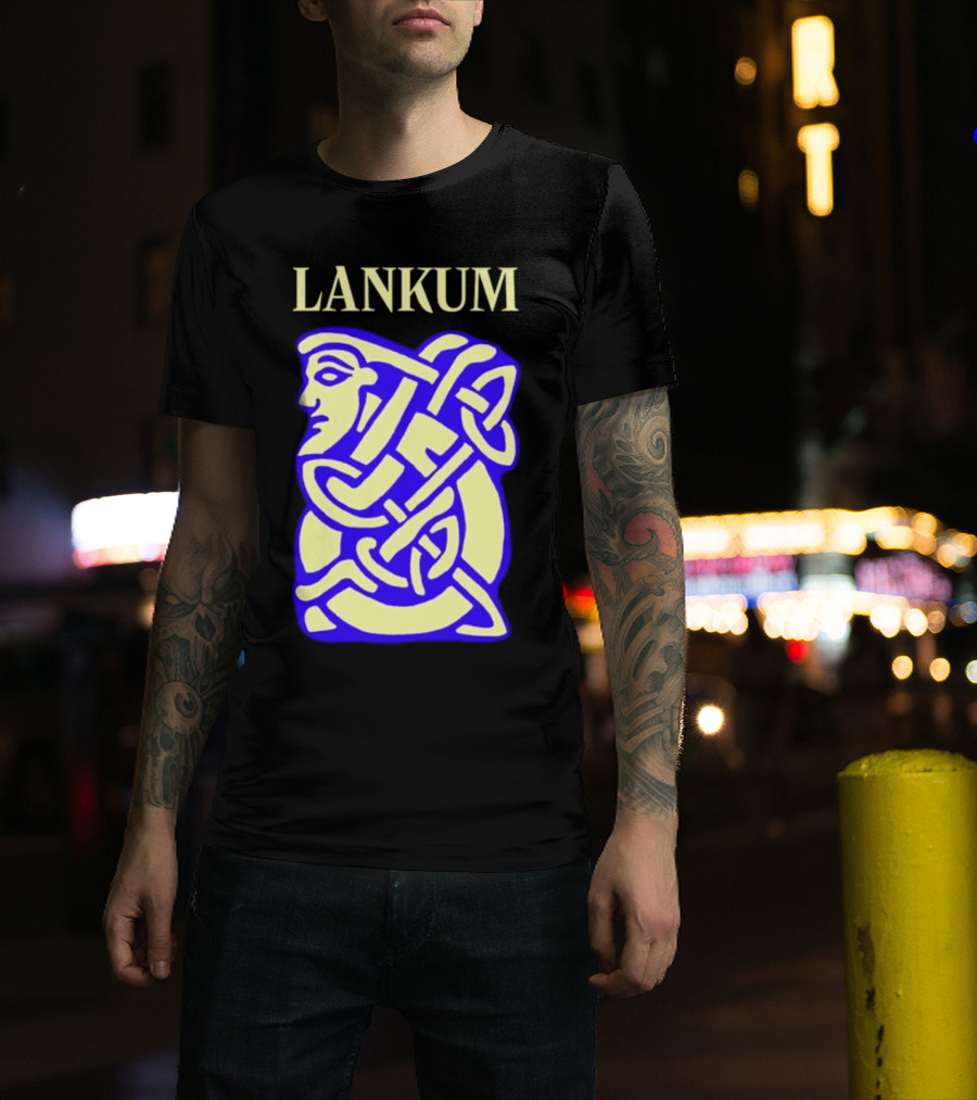 Lankum False Lankum Intricate Celtic Knotwork Head T-Shirt