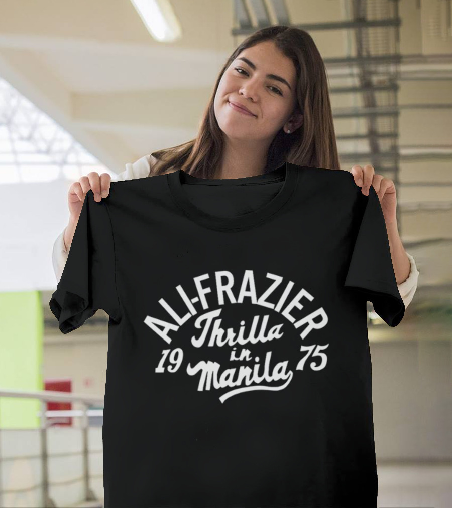 Ali-Frazier Thrilla In Manila 1975 T-Shirt