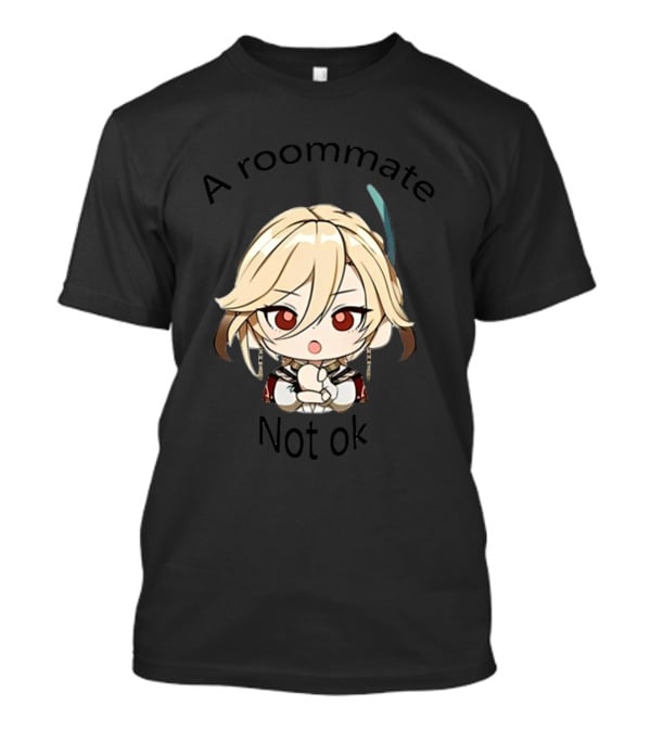 A Roommate Not Ok Anime Character Chibi T-Shirt