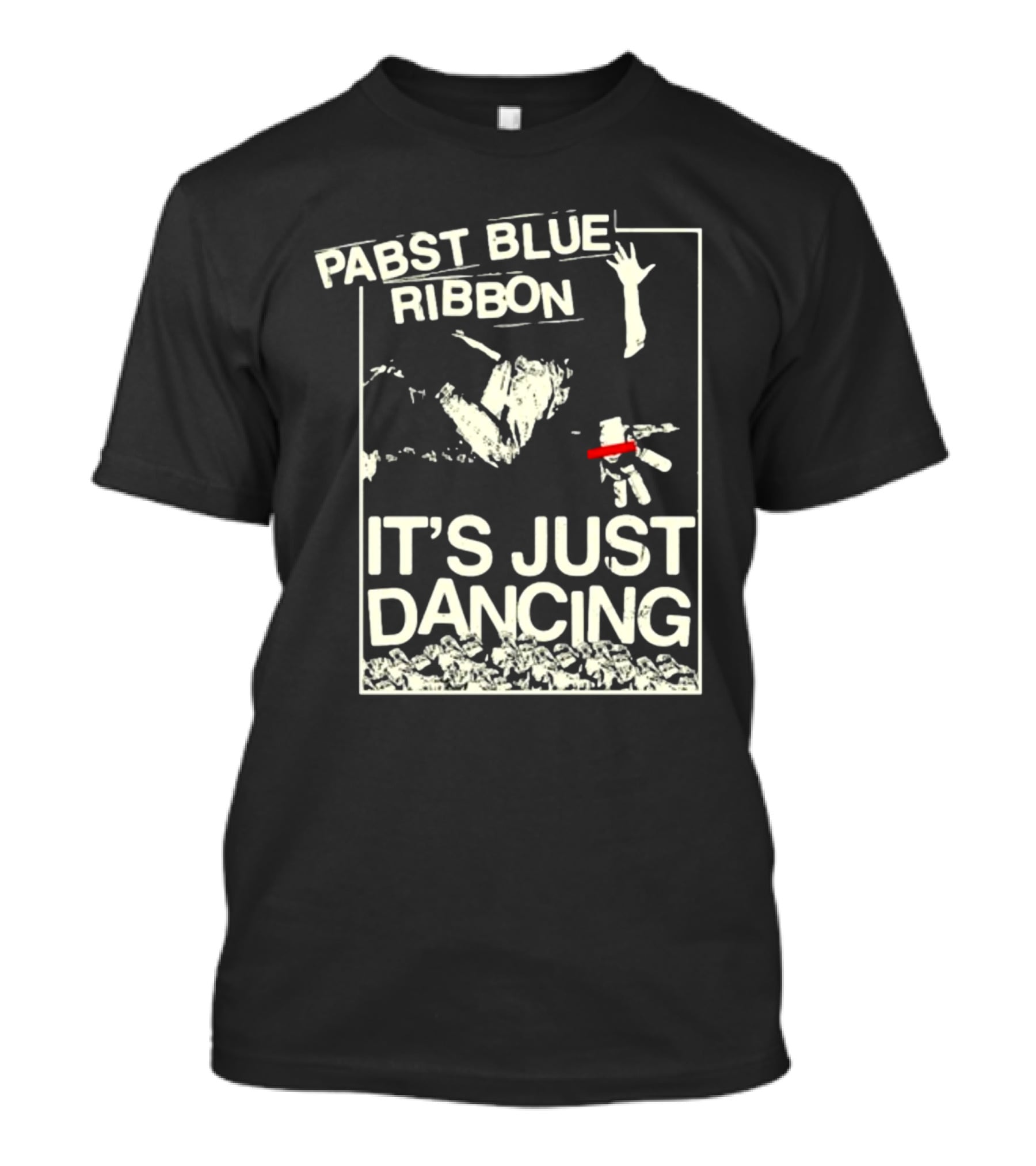 Pabst Blue Ribbon It's Just Dancing T-Shirt