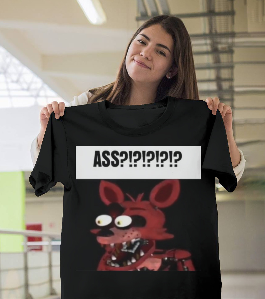 ASS Foxy FNAF Reaction Face T-Shirt