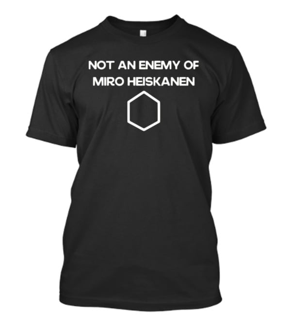 Not An Enemy Of Miro Heiskanen Hexagon T-Shirt