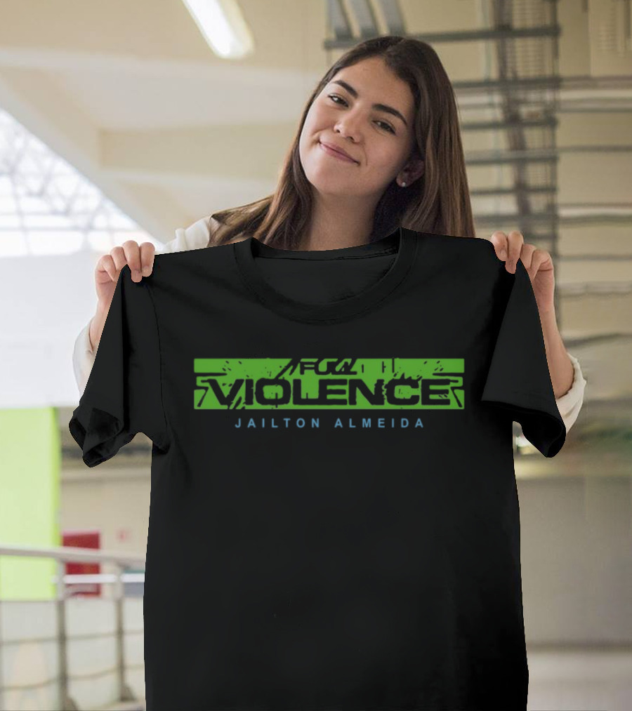 Full Violence Jailton Almeida Anime Malhadinho T-Shirt