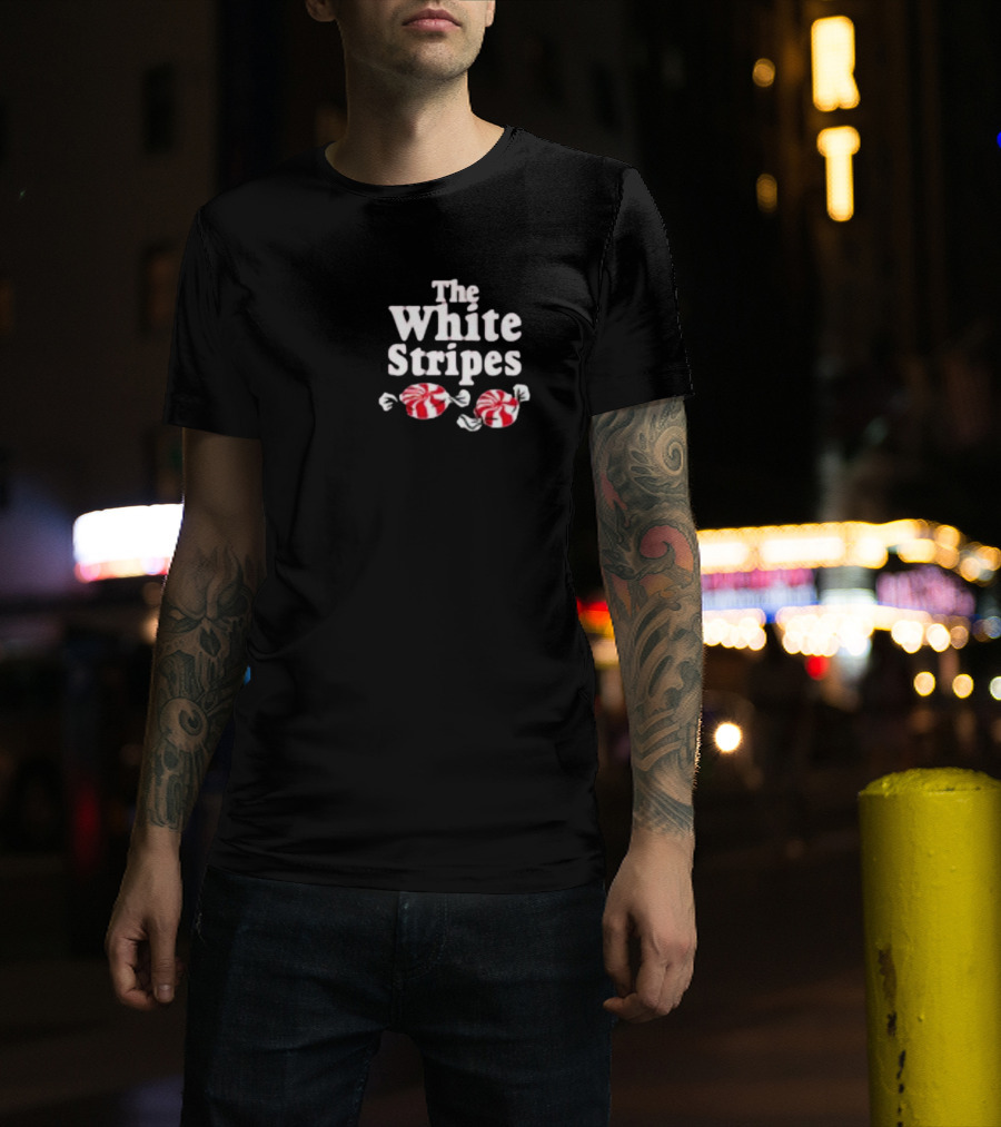 The White Stripes Peppermint Candy T-Shirt