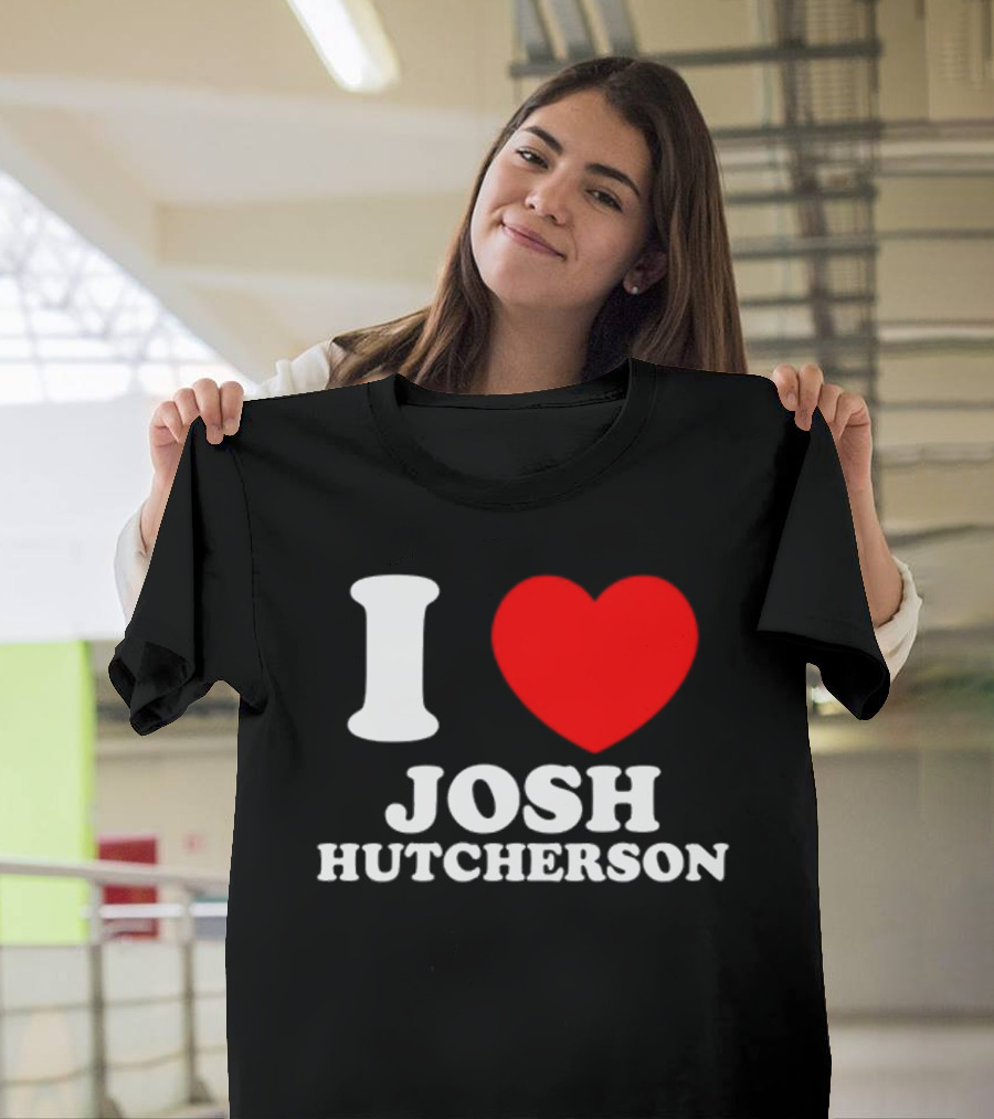 Samantha I Love Josh Hutcherson I Heart Josh Hutcherson T-Shirt