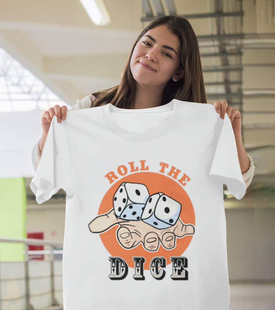 Ymh Studios Hand Holding Roll The Dice T-Shirt