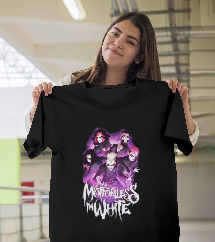 Motionless In White Band Artwork This Is War T-Shirt