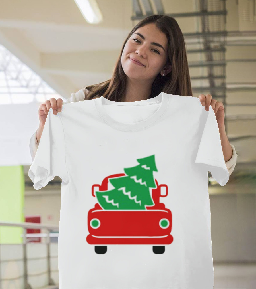 Purchase Wholesale Christmas Free Tree Car T-Shirt