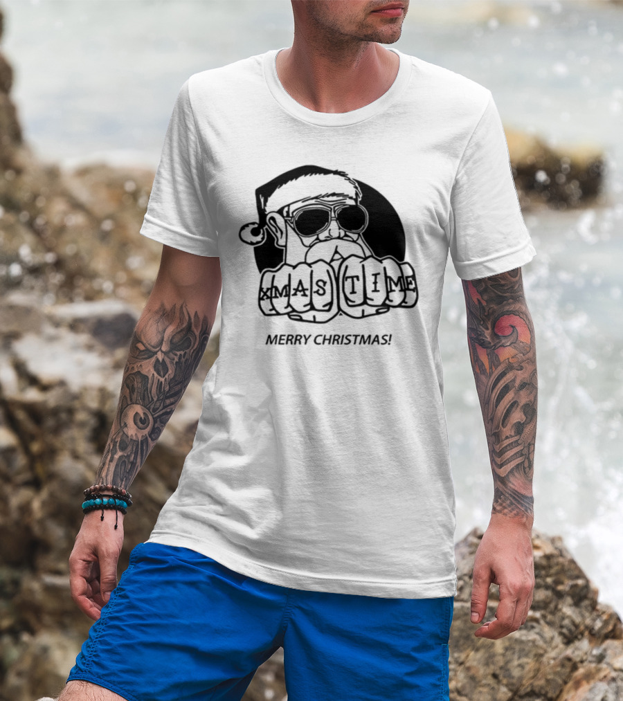 Santa Claus Xmas Time Merry Christmas T-Shirt