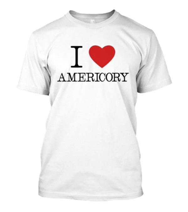 I Heart Americory Red Love Emblem T-Shirt