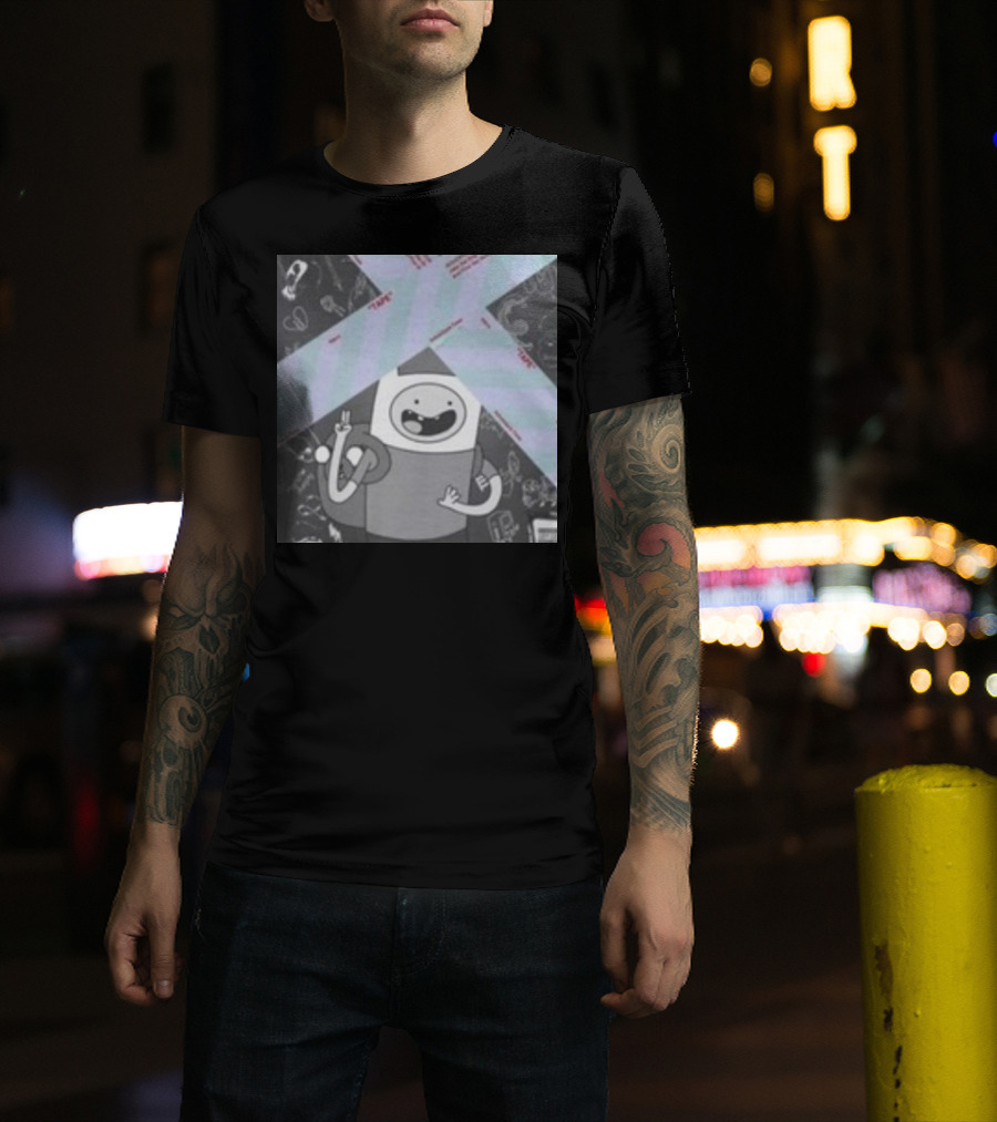 Flinn X Uzi Goofyahhtees Adventure Time Mashup T-Shirt
