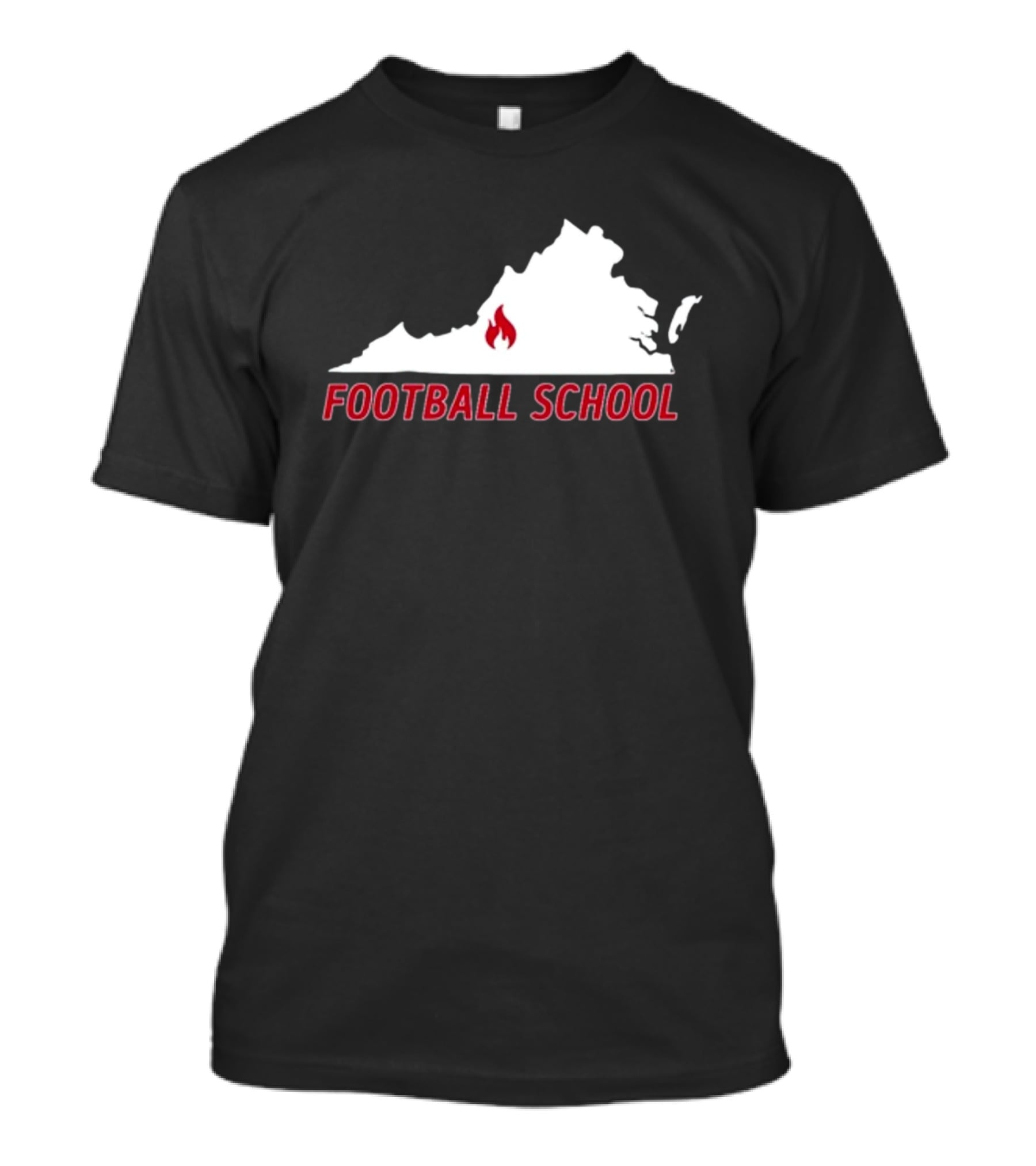 Virginia Fire Football School T-Shirt