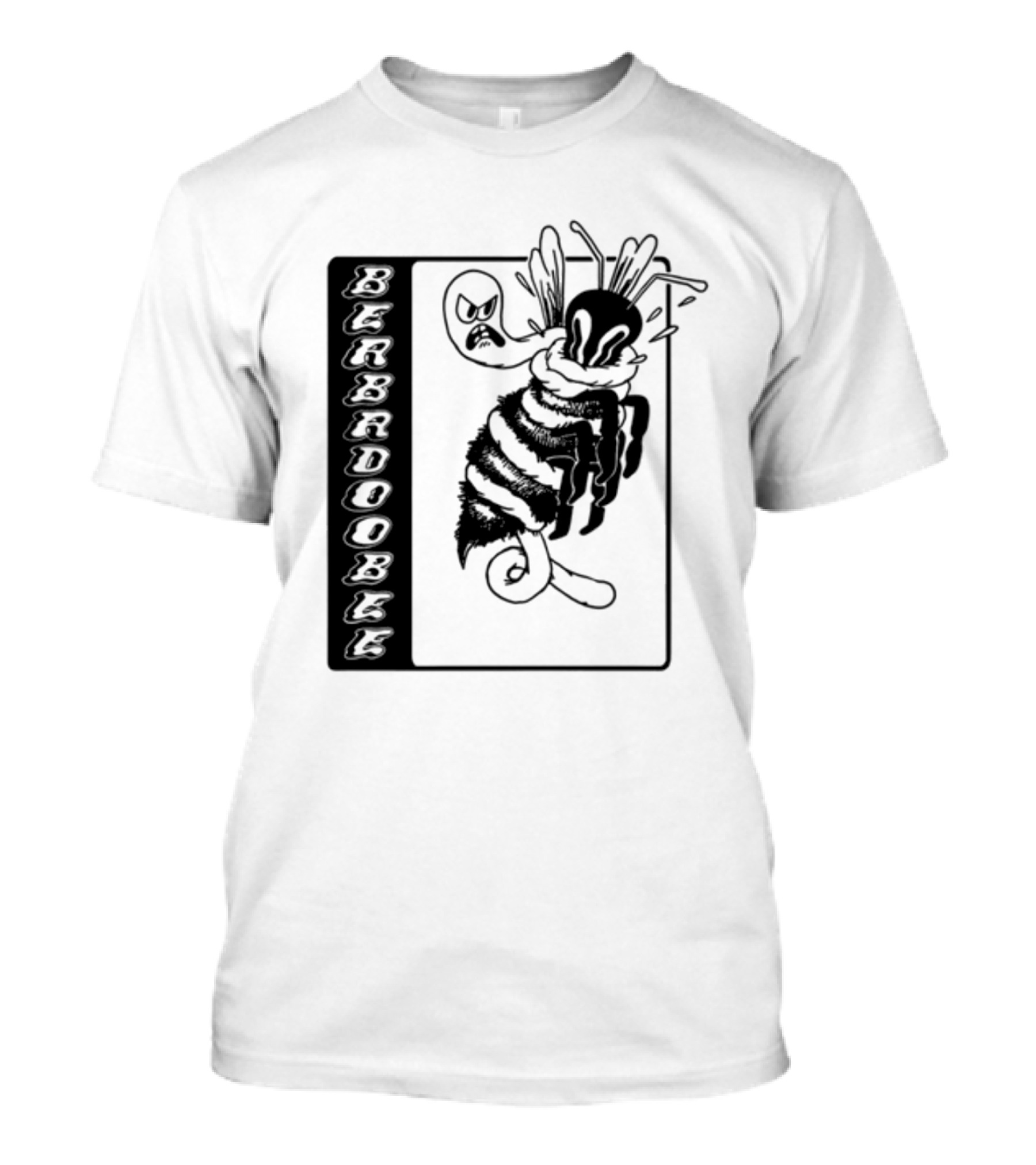 Dirtyhit Beabadoobee Loveworm Angry Cartoon Bee T-Shirt