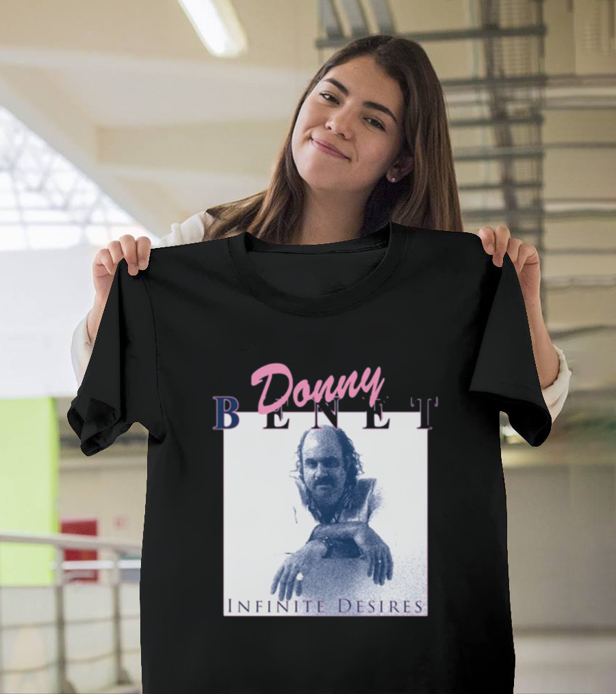 Donny Benet Infinite Desires Vintage Style Album Cover T-Shirt