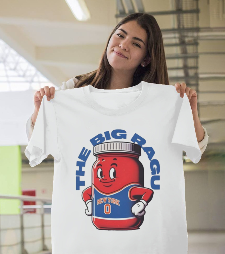 The Big Ragu New York 0 Cartoon Jar T-Shirt