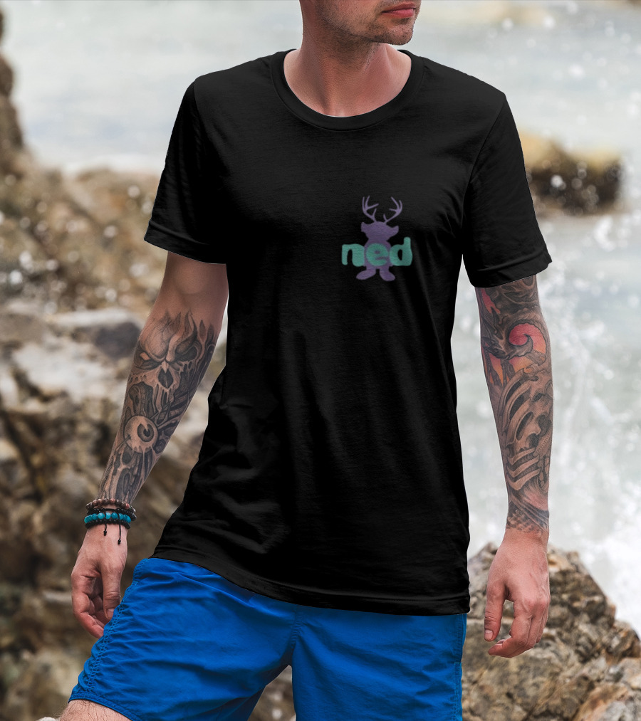 NED Antler Silhouette Neuro Expansion Device T-Shirt
