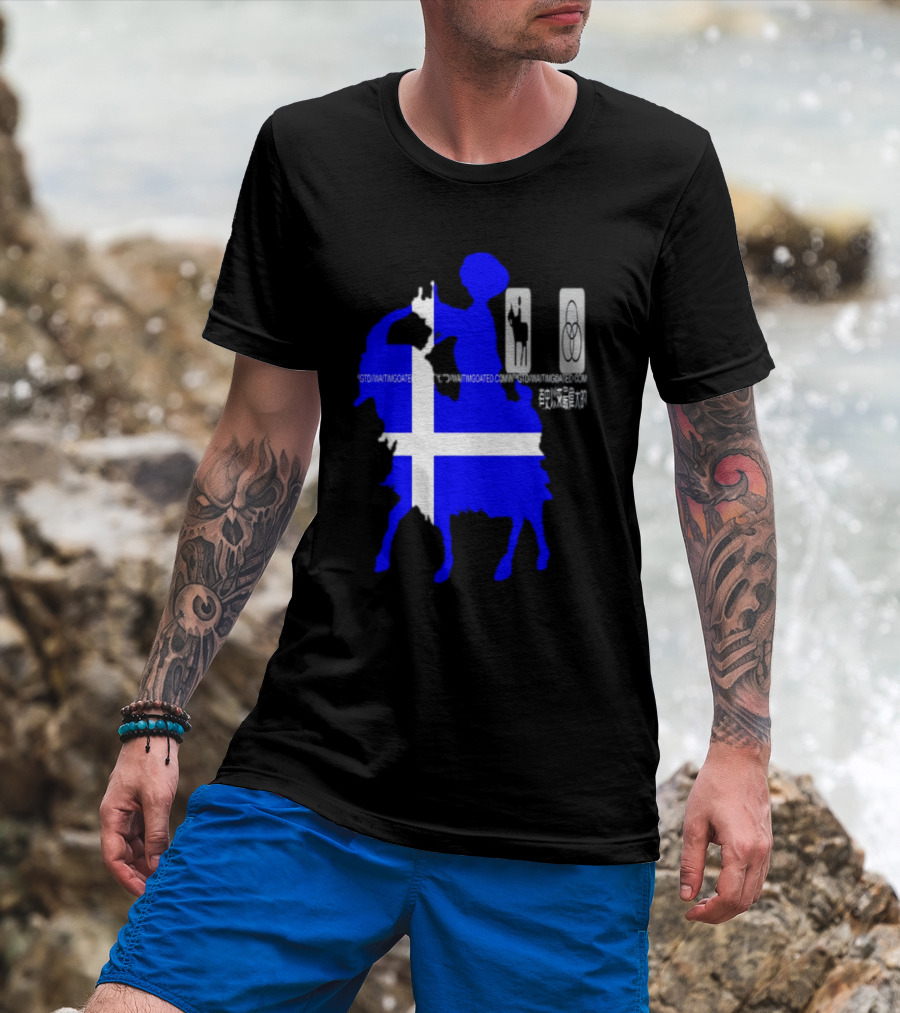 Wait Im Goated Luck Charm Greece T-Shirt