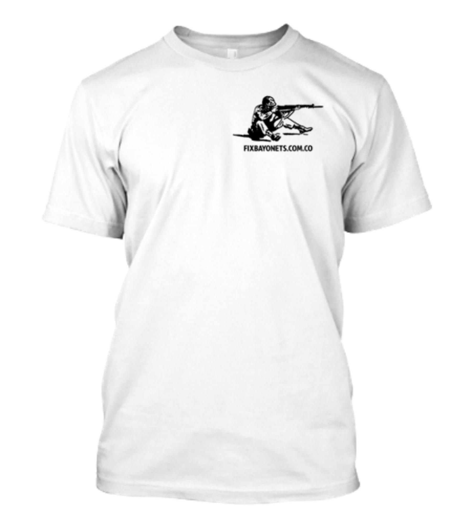Devotion To Duty FixBayonets.com.co Soldier T-Shirt
