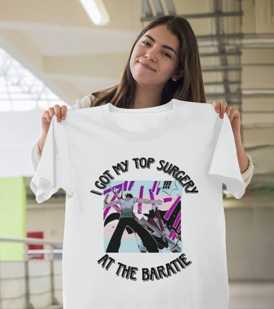 I Got My Top Surgery At The Baratie Anime Character Scene T-Shirt