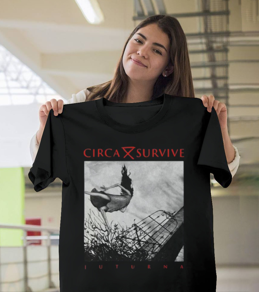 Circa Survive Juturna Album Art Dark Fantasy T-Shirt