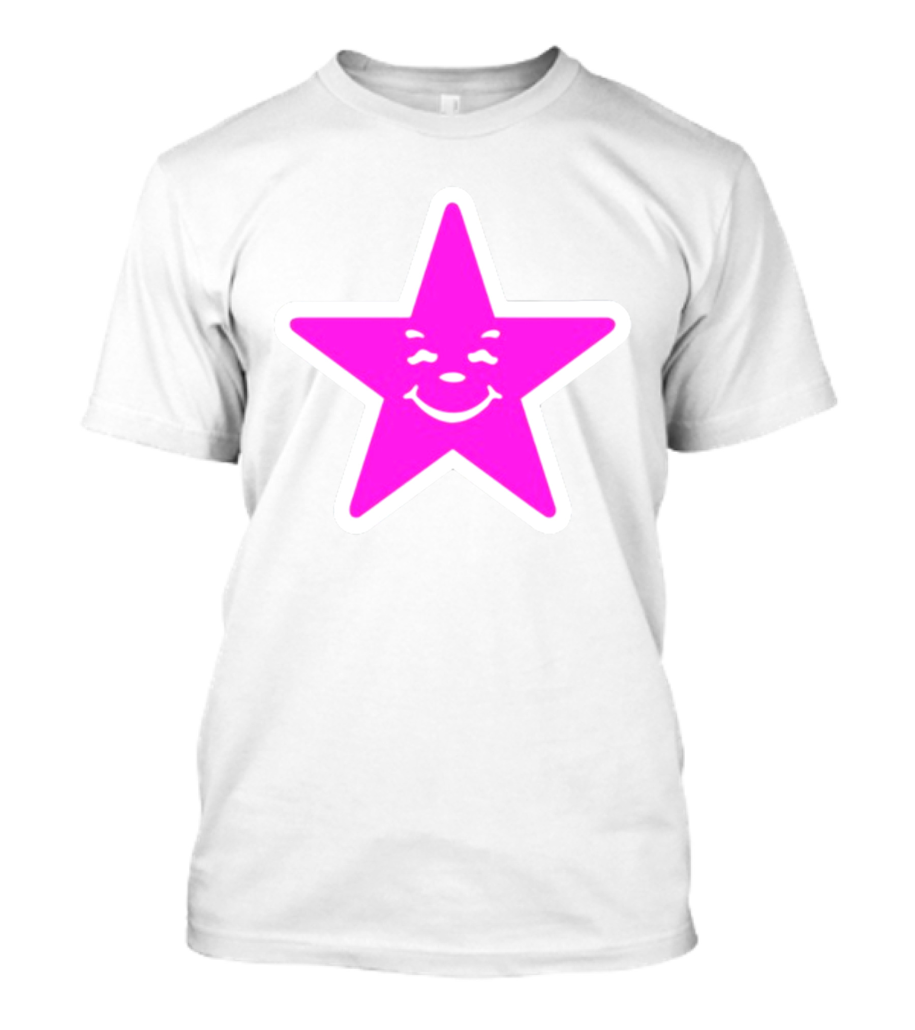 Austin Babbitt Asspizza Smiling Star Pink T-Shirt